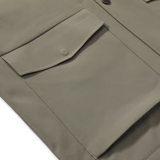 BOSS Spring and Autumn Men's Jacket 2025 New High-end Light Luxury Early Autumn Wear Casual Pilot Jacket No Ironing Khaki 2XL 185 Suitable for 155-170Jin Jin is equal to 0.5 kg