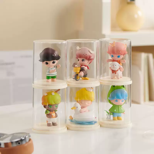 Yusenyi model gram display transparent display stand rmax beats single blind box storage bubble Tema labbu display box 3 medium-sized single rooms, free non-returnable glue 3 medium-sized single rooms, free non-returnable glue