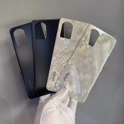 Second-hand disassembled back cover VIVO S20 original glass back cover S20pro battery cover mobile phone back shell rear screen S20 Fengyu Gold frameless mirror 98 new