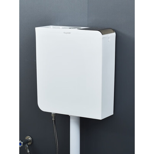 Jiumuwang household water tank bathroom squat toilet energy-saving toilet water tank squatting pit pumping thickened wall-mounted toilet flush tank 04 models with spice box