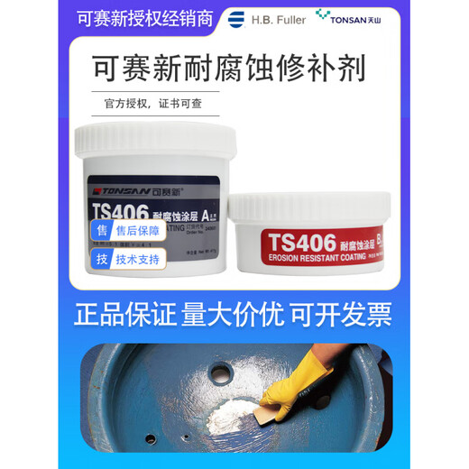 Tianshan Kesaixin ts406/416/426/496/476 impact-resistant and corrosion-resistant coating repair agent ts416_250g