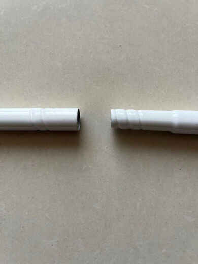 Yusenyi zipper bed mosquito net bracket pole 15 white iron paint tube single buy tee accessories 12mm white iron paint bracket 12mm diameter one piece net length 113cm