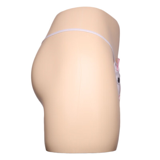 Cute Cartoon Sexy Men's Thong Low Waist Men's T-Pants Flying Pig Underwear Creative Sexy Underwear Men White One Size (65-90CM Waist)