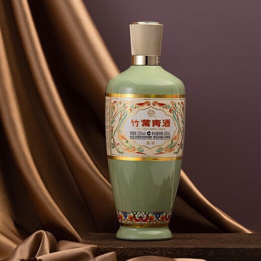 Bamboo Leaf Green Wine Lujiu Glory Green 53% 500mL*6 bottles full box Fenjiu Xinghuacun