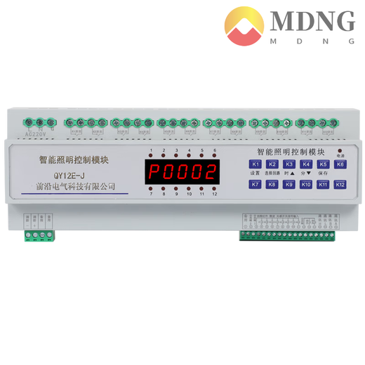 MDNG Intelligent Lighting Control Module Intelligent Lighting Controller Module Longitude and Latitude Time Control Module Intelligent Switch Module 10-way LCD Time Control