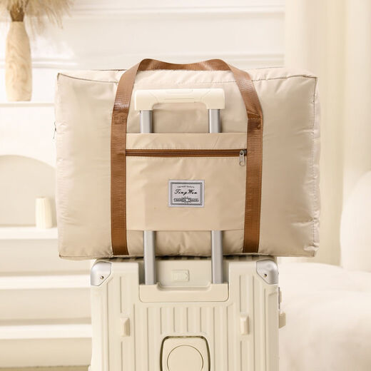 Yong Huan Kindergarten Quilt Storage Bag Moisture-Proof Oxford Fabric Quilt Luggage Moving Handy Packing Bag Short-distance Travel Bag Black Double-layer Thickened. Can be Set in Trolley Case Medium Size - Travel Clothing Sheets and Quilt Covers