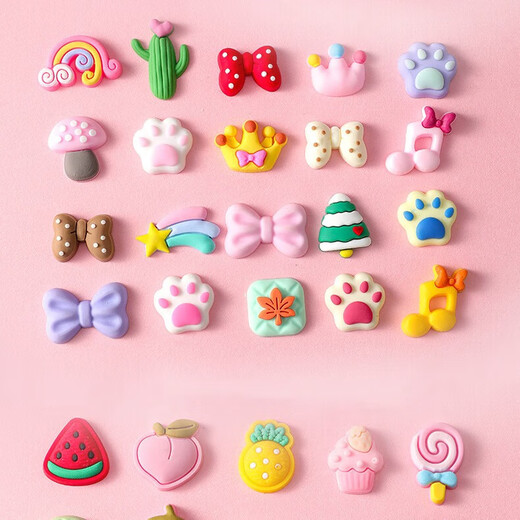 Cute cartoon stickers 3D three-dimensional stickers, thermos cup 3D doll three-dimensional resin patches, handmade diy charger phone case, multiple fun, twenty DIY cartoon three-dimensional silicone patches randomly sent with adhesive backing, no duplication