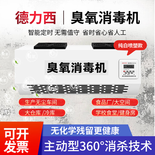 Fenrui wall-mounted Delixi time-controlled ozone sterilizer food factory garbage room cold storage ozone generator sterilization and deodorization upgraded spray model - ozone sterilizer 50g/H Delixi intelligent start and stop