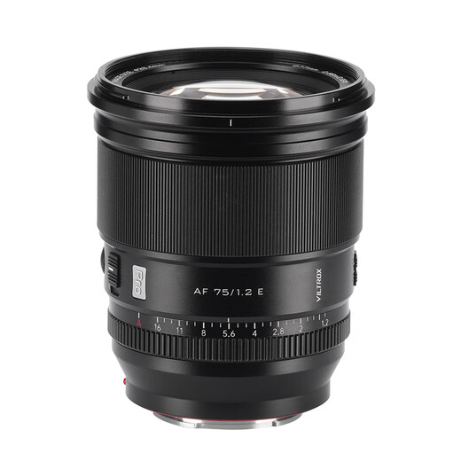 VILTROX AF 75mm F1.2 Pro E Sony port autofocus large aperture mid-telephoto portrait fixed focus lens for a6700 FX30 ZV-E10II mirrorless camera