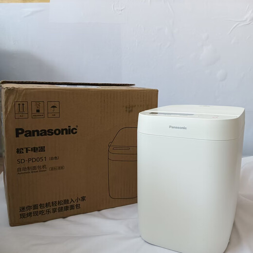 Panasonic Xiaochuangjiang PD051 bread machine household fully automatic small mini bread cake All breakfast machine Panasonic bread machine Xiaochuangjiang PD051 9 new slightly obvious use prototype