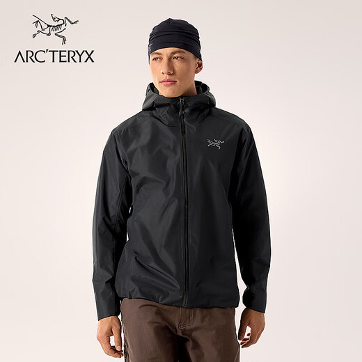 ARC TERYX SOLANO HOODY windproof men's soft shell jacket BLACK/black L