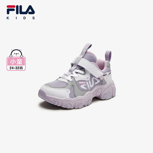 FILA斐乐儿童跑步鞋2025年秋季男女小童运动鞋子猫爪