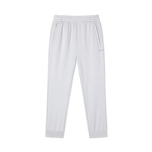 361 Men's sports pants for autumn and winter new style plus velvet warm knitted trousers for men loose cuffed casual sports pants original color gray 3XL 190/92A recommended 180-200Jin Jin equals 0.5 kg