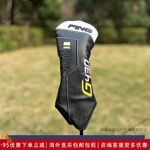 PING Golf Club Cover PING G430/425 Club Head Cover Wooden Club Cover Putter Cover Ball Head Protective Cap Cover Club Cover Carbon G430 No. 3/5 Universal Wooden Club Cover