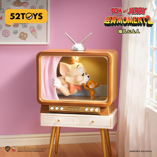 52TOYS TOM and JERRY classic MOMENT 2 series blind box figures trendy toy ornaments single blind box (randomly sent, no designation accepted)