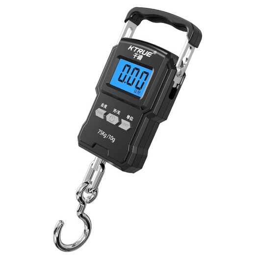 Qianque baby scale weight scale small baby portable cloth with electronic baby scale community baby scale home newborn portable weight and height scale healthy portable electronic scale 50kg battery type portable scale + pure cotton bag (no tape measure)