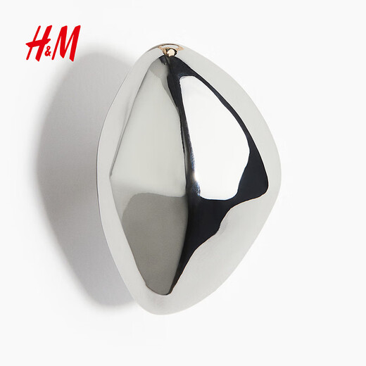 H&M 2025 new autumn women's 2-piece asymmetric ring 1281491 gold/silver M/L