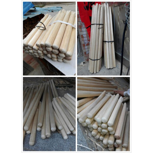 He Jian Gong Tea Stick Pomegranate Wood Olive Wood Rolling Pin Mixing Stick Natural Paintless Wax Tea Stick Stick Length 40CM (Diameter 3.6CM)