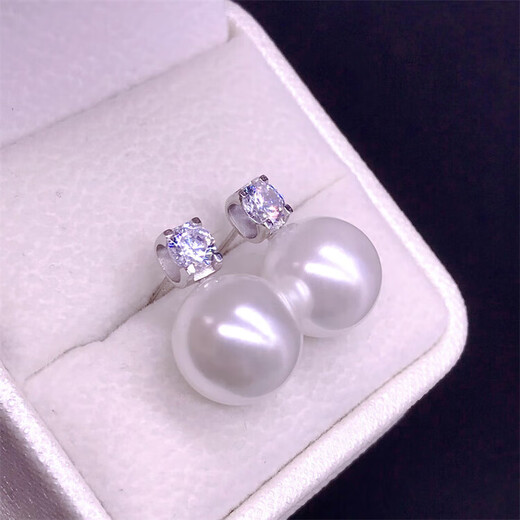 MHFDO925 sterling silver pearl pendant freshwater pearl powder pendant including chain perfect gift for girlfriend 12-13mm white pearl silver drag pendant 10-11mm