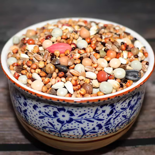 Other horticultural high-quality nutritious pigeon food, meat pigeons, ornamental pigeons, homing pigeons, racing pigeons, Yuanbao pigeons, young pigeon feed, breeding pigeons, pigeon food with corn, 5 Jin Jin is equal to 0.5 kg