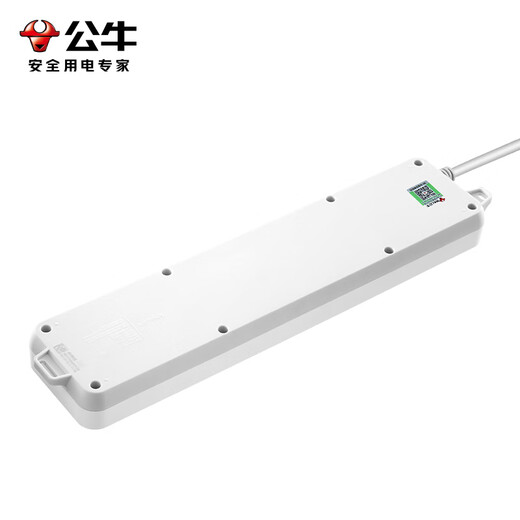Bull (BULL) super power overload protection new national standard/plug board/plug strip/row plug/terminal board 6-position sub-control total length 3 meters (new national standard) GN-313