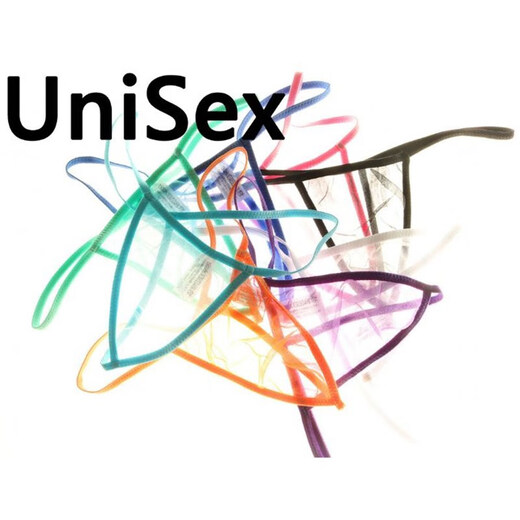 2019 Men's Low Waist Thin Sexy Underwear Men's Transparent Mesh Temptation U Protruding T-string Sexy T-Pants Black S