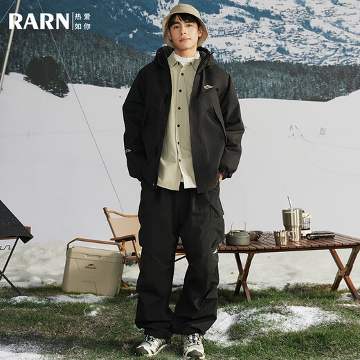 RA&RN/Love Like You Autumn and Winter 7 Waterproof Fabrics Waterproof Windproof Cotton Clothes Sports Soft Shell Jackets Same for Men and Women