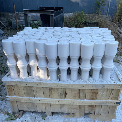 Customized stone sculpture balcony column sculpture stone white marble granite marble railing railing guardrail villa outdoor drawing deposit 2