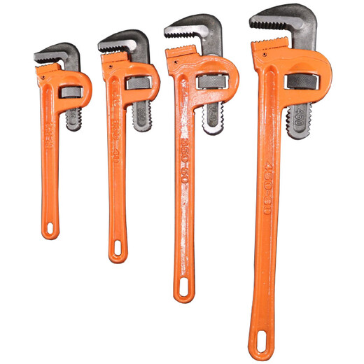 Yusenyi 18-inch American light pipe wrench, water pipe wrench, round pipe wrench, installation pliers, vise, pipe wrench, 18-inch light pipe wrench