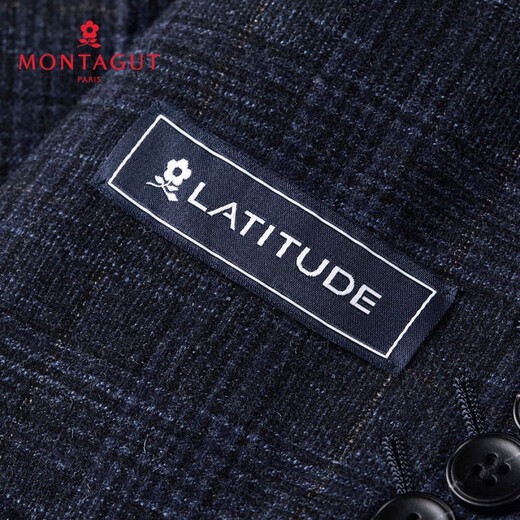 MONTAGUT 78% wool & brushed warm suit men's spring and autumn thick business casual men's suit middle-aged dad's suit L /50/175/92A 140Jin Jin is equal to 0.5 kg within