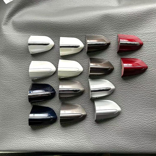 Litian Ford Edge New Mondeo Taurus exterior door handle trim cover left front door handle cover lock cover keyhole cover front left handle cover tanzanite blue