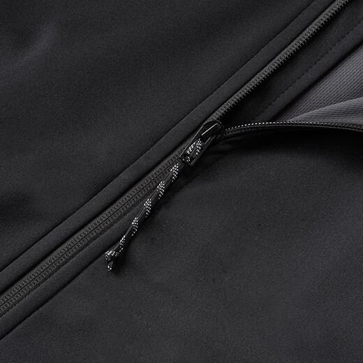 Mammoth (MAMMUT) Red Label Clion Men's and Women's Outdoor Windproof and Wear-Resistant Hooded Jacket Soft Shell Black Red Label M