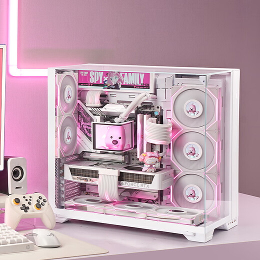 ASUS (ASUS) 9800X3D 9950X3D Bauhaus three-sided sea view room host 5070Ti 5080 White Night God graphics card thousand frames e-sports game live broadcast DIY assembly computer complete machine 5 R7 7800X3D+RTX5070Ti