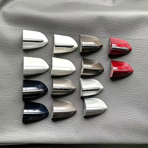 Litian Ford Edge New Mondeo Taurus exterior door handle trim cover left front door handle cover lock cover keyhole cover front left handle cover tanzanite blue