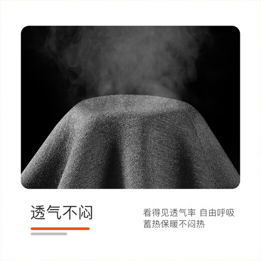 Clarkarida Men's Thermal Underwear Men's Double-sided Warm Velvet Plus Velvet Thickened German Velvet Autumn Clothes and Autumn Pants Men's Bottoming Cotton Sweater Warm Clothing Dark Gray Double-sided Warm Velvet Round Neck Suit XL (130-150Jin Jin equals 0.5kg)