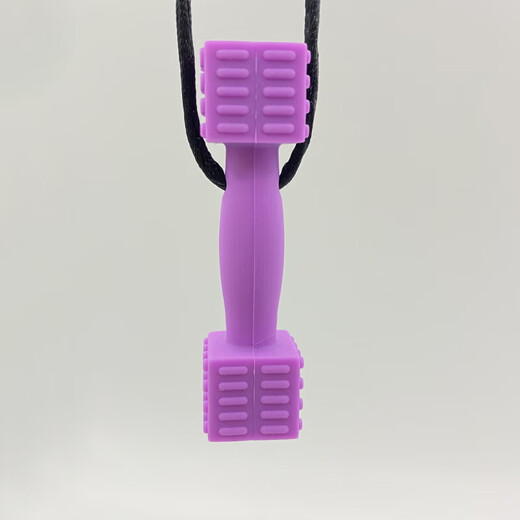 Baby chewing gum food grade children's oral comfort chewing molar stick orthodontic silicone teether anti-falling and biteable red 1 piece