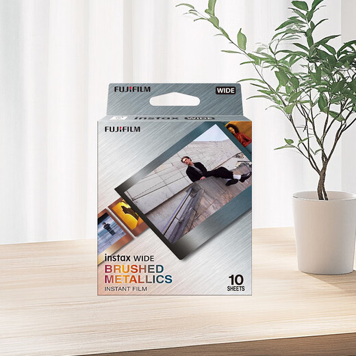 Fuji (FUJIFILM) instax instant mini photo paper/wide photo paper/square photo paper Wide wide gilt photo paper-10 sheets