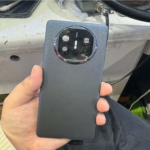 Huawei (HUAWEI) is suitable for Huawei mateX5 original disassembly back cover battery cover mateX3 outer rear shell screen glass original second-hand mobile phone mateX3 feather sand purple back cover