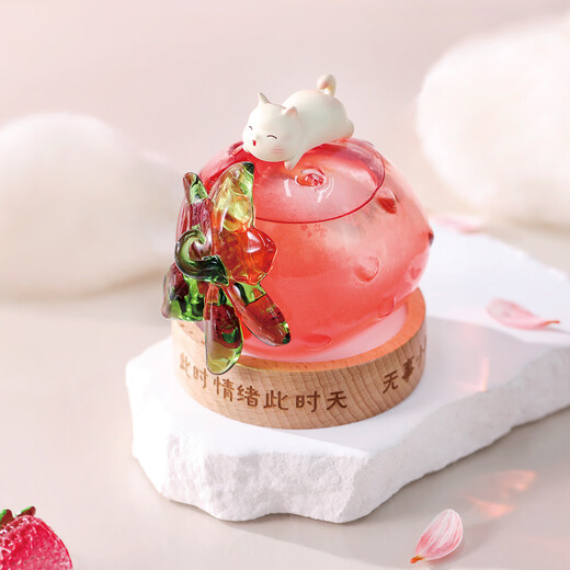 New cultural and creative Forbidden City no worries weather bottle ornaments atmosphere night light office home desktop birthday gift for friends