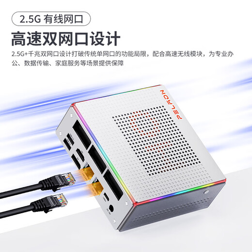 Panlei Mini Host New AMD Ryzen R9 7940HS Mini Host 32G 1TB High Performance Game Office AI Desktop Mini Computer Subsidy