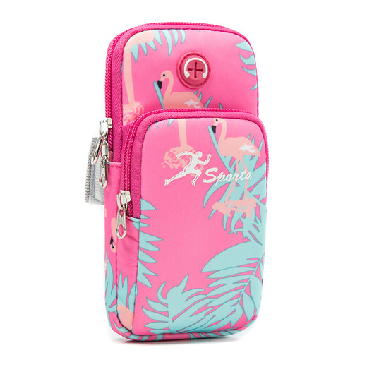 Yilan Aoxue running mobile phone bag women's sports mobile phone arm bag thin mobile phone arm bag outdoor fitness equipment wrist bag mobile phone bag moonlight