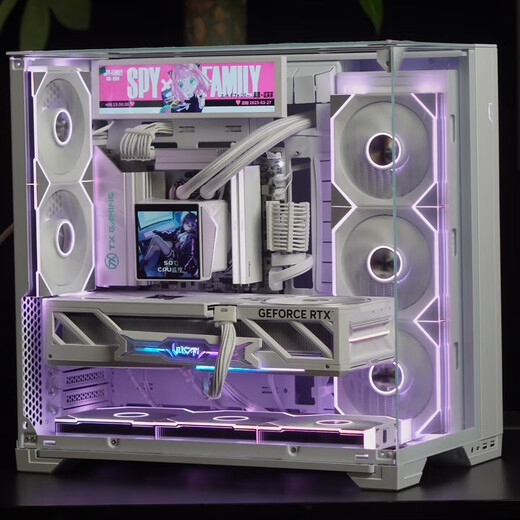 ASUS AMD 9800x3d host RTX5070Ti RX9070XT 5080/5070 graphics card assembly computer host game host e-sports design desktop host DIY Bauhaus 9800X3D cardless host丨Configuration 1