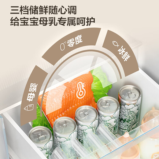 Gree Refrigerator Cross Door 658L New Level Energy Efficiency Inverter Zero Built-in Refrigerator National Subsidy BCD-658WGNEK2SPDCA/Rongwumi