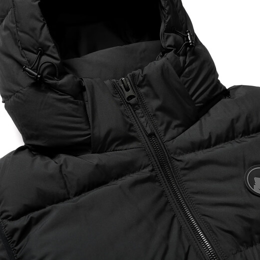 Flying in the snow men's down vest short hooded fashion casual 90 velvet warm and cold-proof sleeveless down jacket for men