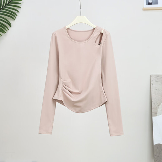 Women's long-sleeved loose breathable sports sun protection clothing summer new casual top outdoor yoga Pilates quick-drying blue 2XL