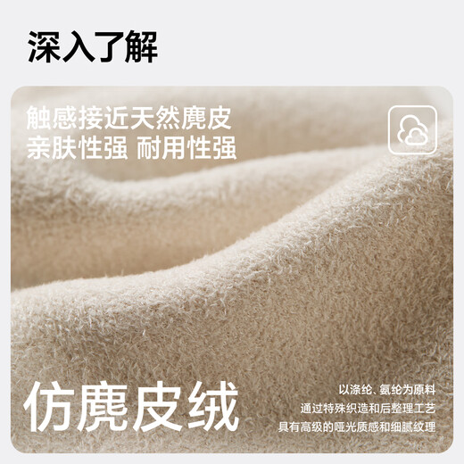 MISSION UV warm gloves for women in autumn and winter, thickened and velvet, outdoor driving and riding electric bicycles, windproof and cold-proof touch screen gloves