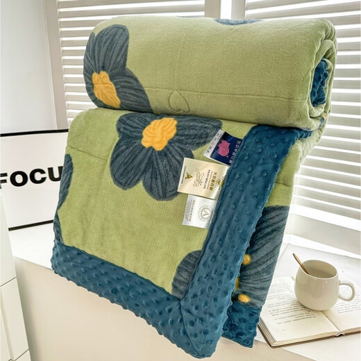 Fantasy baby milk velvet beanie air conditioning quilt spring autumn quilt winter quilt single double children's blanket Biye kt cat-moyi winter quilt 150x200cm (about 5.5Jin Jin is equal to 0.5kg)