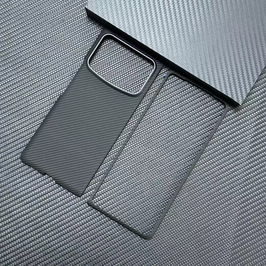 Xiaomi (MI) original quality Kevlar suitable thin folding screen mobile phone case magnetic style coarse grain 1500D crater single back cover Xiaomi MIX Fold4