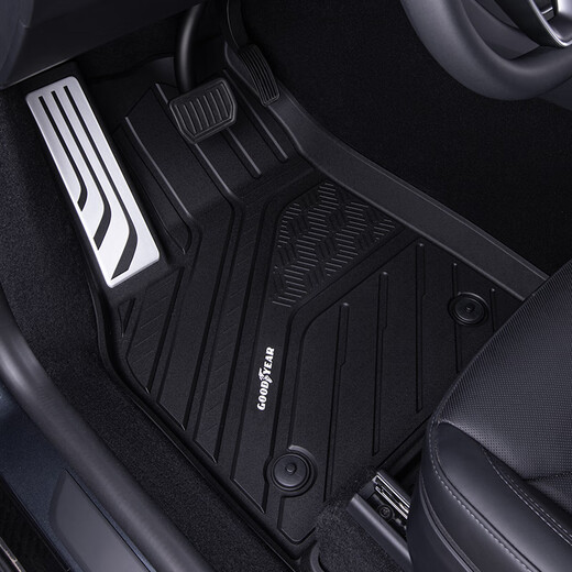 Goodyear tpe car floor mats are suitable for Tesla's new Model Y replacement accessories TPE floor mats Dainis 12-piece set
