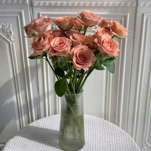 Jingdong Flowers Boutique Soilless Cultivation Roses in Random Colors 20 Pack New Year's Eve and New Year's Day New Year's Eve Gifts 45-50CM Straight from the Source